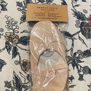Split Sole Canvas Ballet Shoes - Angelo Luzio